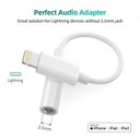AUX005 Lightning to 3.5mm Headphone Adapter
