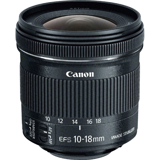 كانون EF-S 10-18 مم f/4.5-5.6 IS STM