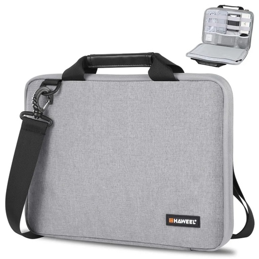 HAWEEL HWL2169 For 15-16 inch Laptop Carrying Case Shockproof Zippered Sleeve Bag with Shoulder Strap
