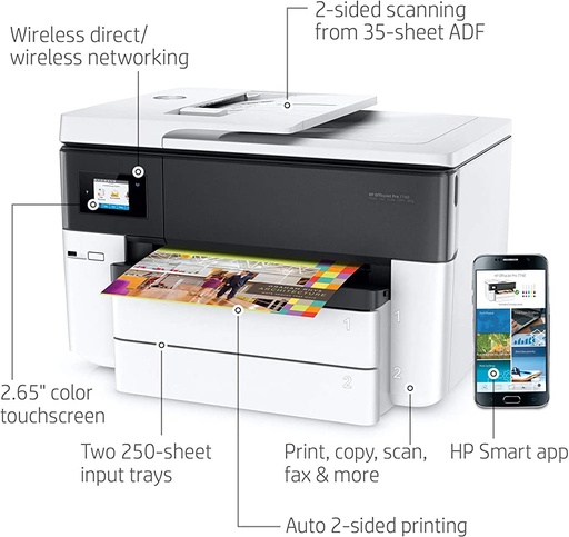 HP OfficeJet Pro 7740 Wide Format All-in-One Printer