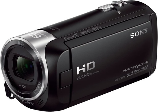 كاميرا فيديو Sony HDR-CX405e بدقة 9.2 ميجابكسل ودقة Full HD (30x زووم بصري) - أسود.