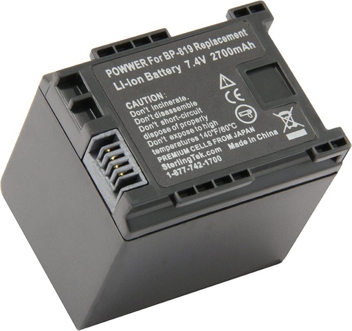 Replacement Battery For canon BP-819