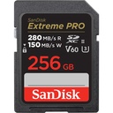 SanDisk 256GB Extreme PRO 280MB/s 150MB/s UHS-II SDXC Memory Card V60, U3, 4K/6K