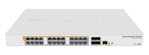 CRS328-24P-4S+RM 24 port Gigabit Ethernet router/switch