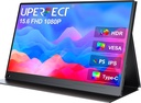 UPERFECT 15.6Inch LCD Monitor Ultrathin 1080P IPS FHD USB Type C Dispaly