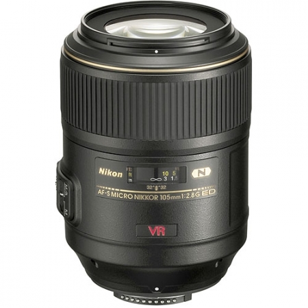 عدسة نيكون AF-S VR مايكرو-NIKKOR 105مم f/2.8G IF-ED