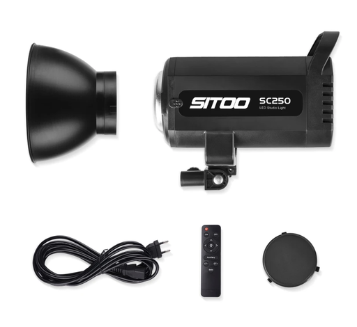 Sitoo SC-250W COB Light 5600K Photography Light for Bowens Mount ||(EU Plug)