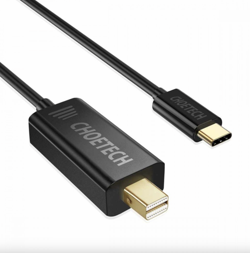 Choetech USB C to Mini DisplayPort Cable XCM-1501 Black