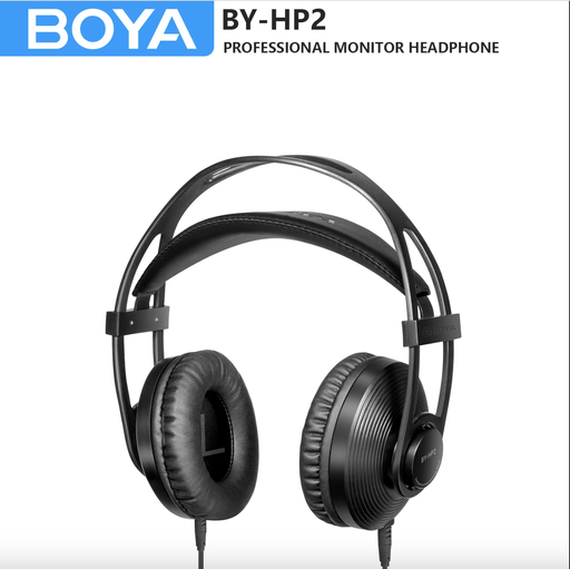 BOYA BY-HP2 Over-Ear Monitor Headphones