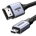 Ugreen Micro HDMI Male To HDMI Male 8k Cable 1M (15516/HD164)
