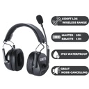 CAME-TV KUMINIK8 Duplex Digital Wireless Headset Distance up to 1500ft (450 Meters) with Hardcase - Dual Ear