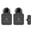 PULUZ PU647B Wireless Microphone System