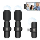 PULUZ PU3151B WIRELESS MICROPHONE (2X MIC + 1X RECEIVER) FOR ALL ANDROID DEVICES