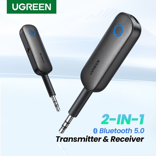 Ugreen 80893 UGREEN 2-in-1 Bluetooth Transmitter Receiver Bluetooth 5.0 Adapter Wireless 3.5mm