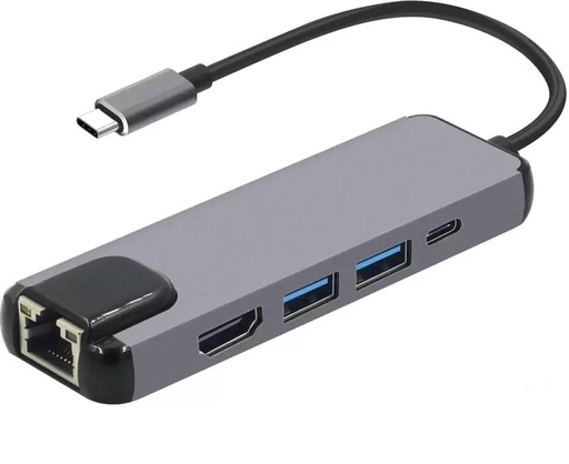 type-c to hdmi 5 in 1 adapter s-1610