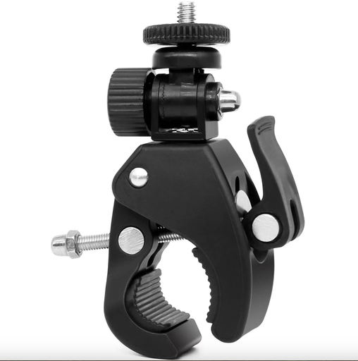 Photography Clamp, 180 Degree Rotation Clip with 1/4" Screw