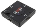 3 PORT HDMI SWITCH 3 IN 1 SWITCHER BOX PORT SPLITTER 1080P
