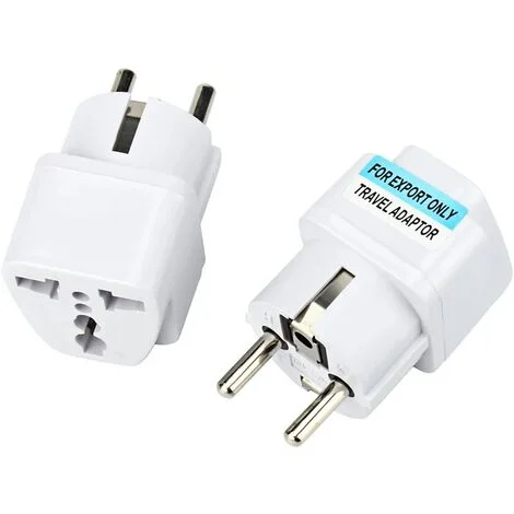 Universal Plug Adapter US to Europe (EU)