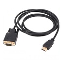 Cable HDMI Male to VGA Male - 1.8 Meter