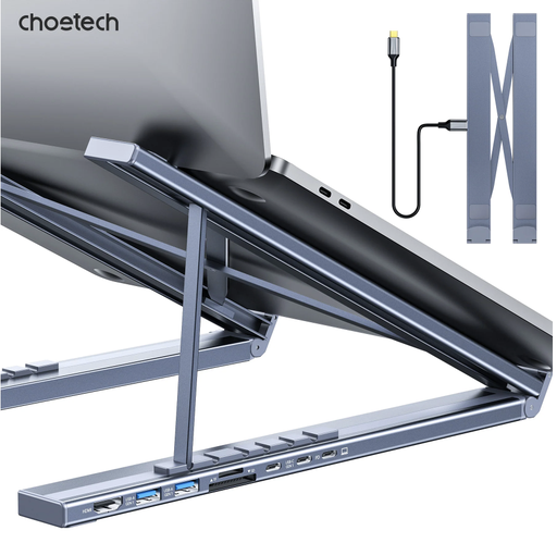 Choetech 7-In-1 Type-C To HDMI HUB Stand HUB-M48-GY
