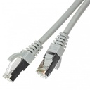 FTP Patch cable, cat. 5e, 1m