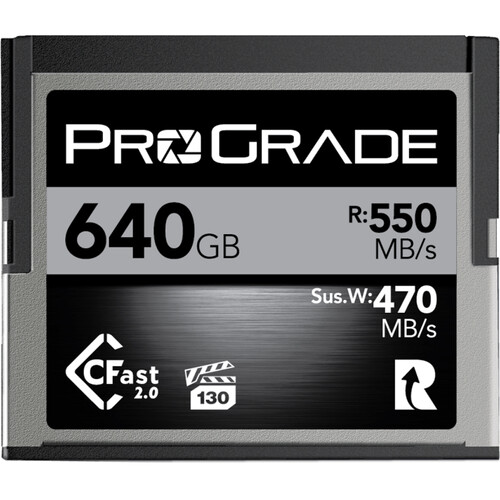 ProGrade Digital 640GB CFast 2.0 Cobalt Memory Card