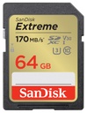 SanDisk SDXC Extreme 64GB 170MB/s V30 UHS-I 4K