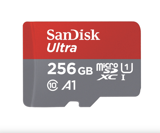 SanDisk Ultra Micro SD Card UHS-I Class10 256GB speed 150mb/s (Full HD)