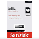SanDisk Z73 Ultra Flair 128GB USB 3.0 150 MB/s Flash Drive