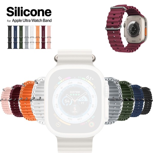 Silicone strap for Apple Watch Ultra