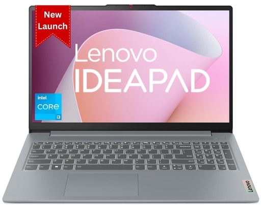 Lenovo IdeaPad Slim 3 Intel Core i3 13th Gen 15.6 inch FHD Laptop (8GB/256GB SSD,Arctic Grey/1.62Kg)