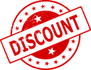 5.0% discount on total amount