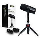 Shure MV7 Bundle Kit Podcast Microphone (Black)