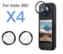 Front Back Camera Lens Guards Cap for Insta 360 X4