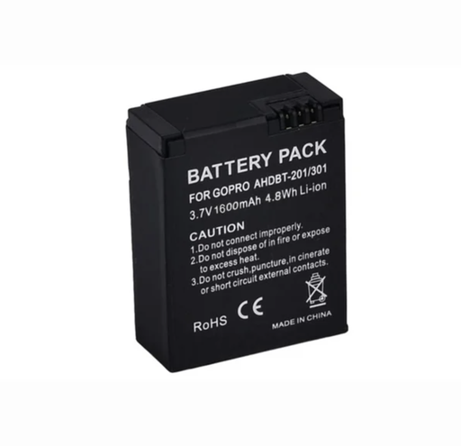 AHDBT-201 / AHDBT-301 Battery (1600mAh) for GoPro Hero3 / Hero3+