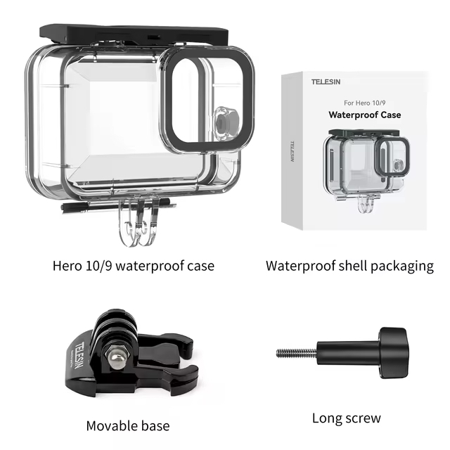 Waterproof Case For GoPro Hero ( 9 10 11 12 ) Underwater Diving Housing Cover