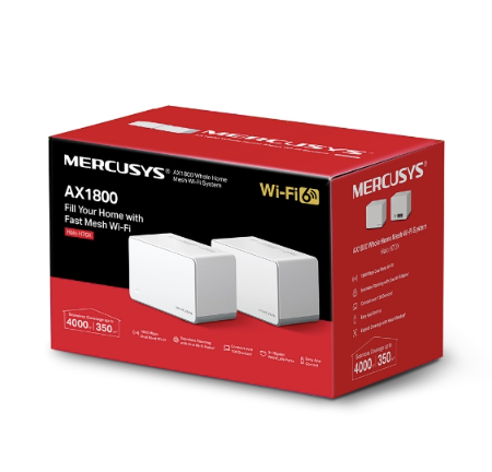 MERCUSYS Halo H70X AX1800 Whole Home Mesh Wi-Fi 6 System 2 PCS